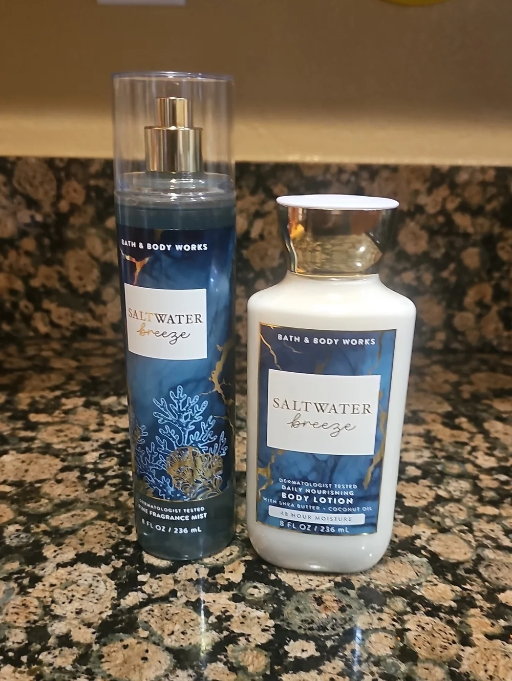 Bath & Body Works Saltwater Breeze Fragrance Bundle